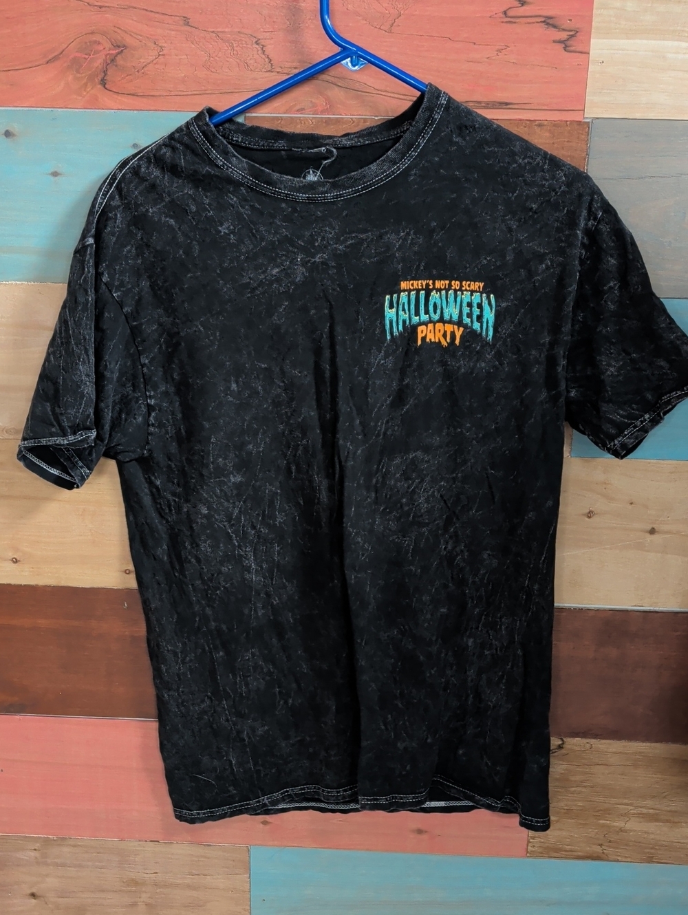 Black 'Halloween Party' Short Sleeve Graphic Tee